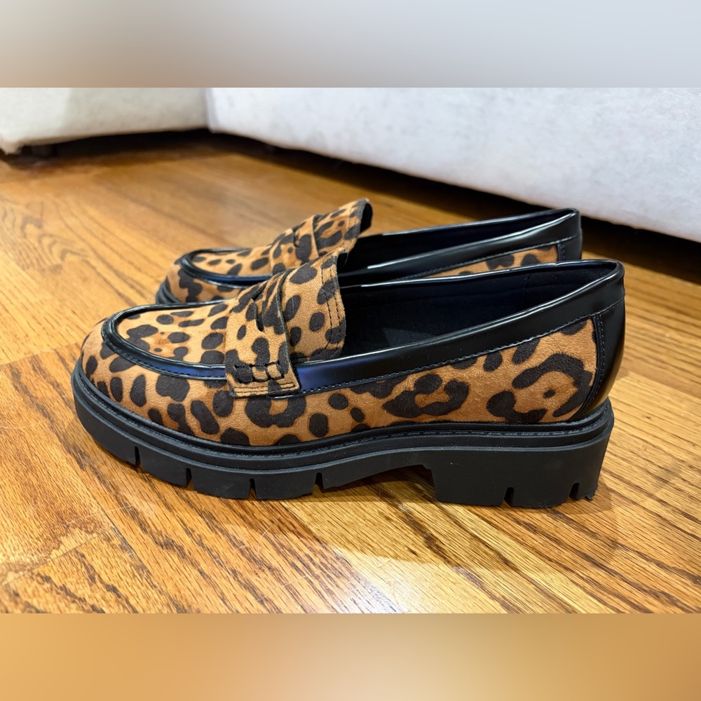Marc Fisher Lug Sole Penny Loafers - Picture 4 of 7